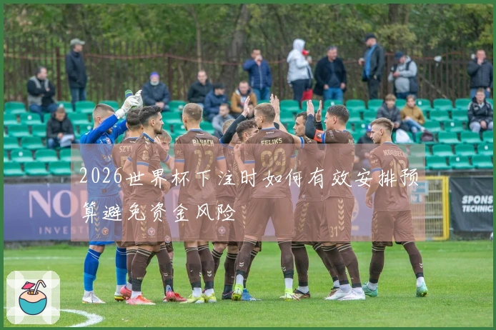 2026世界杯下注时如何有效安排预算避免资金风险